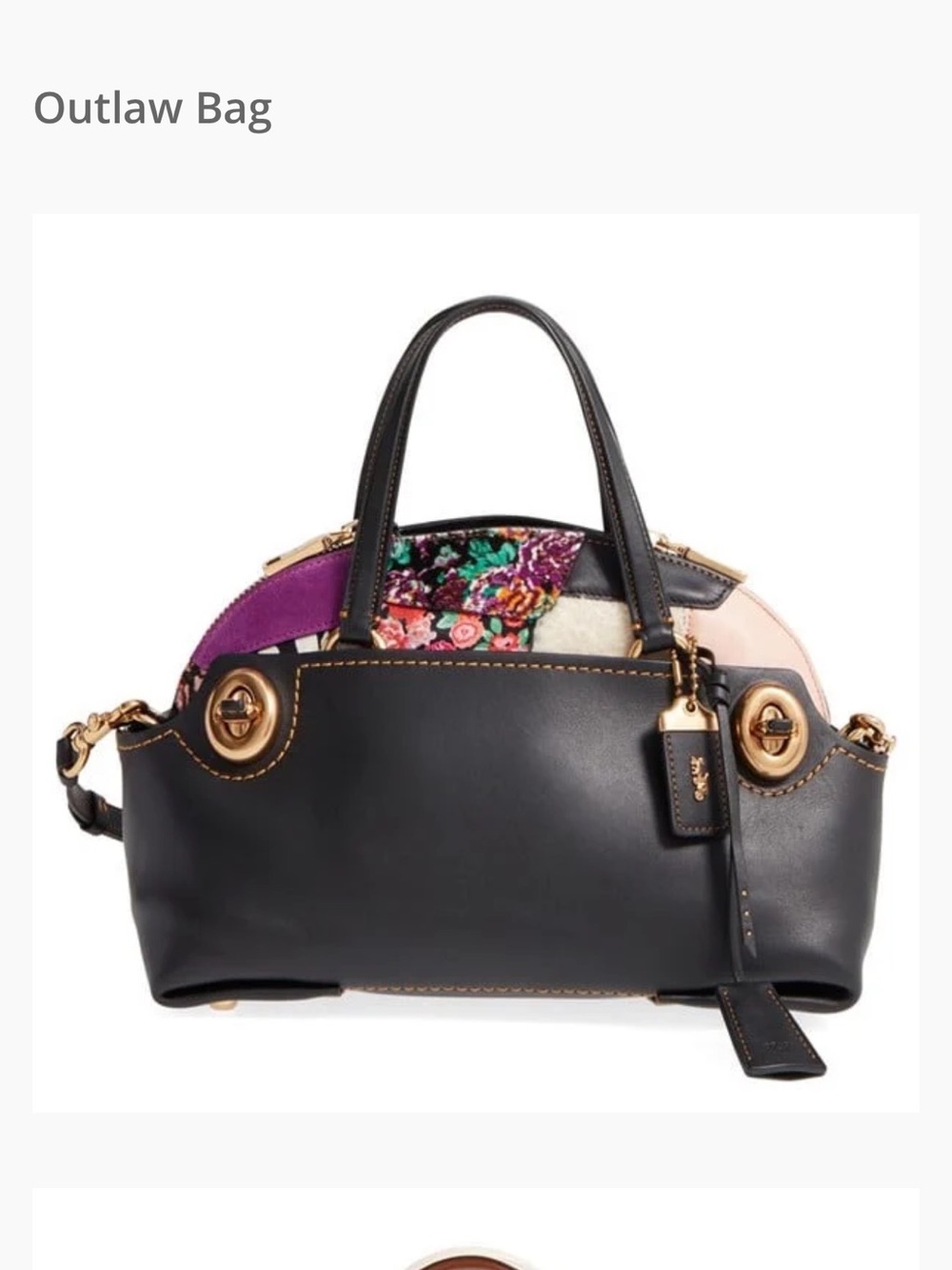 Coach Outlaw Satchel 36
